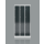 Seitenansicht vom Steelboxx Schließfachschrank Fächerschrank 12 Fächer Spind 180x87x50cm Wertfachschrank grau/anthrazit X-520438 komplett montiert.