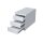 Büro Rollcontainer Bürocontainer Holz-Abdeckplatte 3 Schubladen 62x46x79cm tgrau 505800