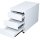 Rollcontainer - 3 Schübe - 62 cm hoch - grau