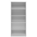 Aktenregal Bücherregal 4,5 OH 4 Fachböden 1800 x 800 x 380 mm grau X-540140