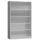 Seitenansicht vom Steelboxx Büroregal Aktenregal 5 OH 1945 x 1200 x 420 mm grau X-540160