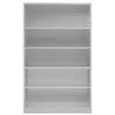 Büroregal Aktenregal 5 OH 1945 x 1200 x 420 mm grau X-540160