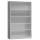 Seitenansicht vom Steelboxx Büroregal Aktenregal 5 OH 1945 x 1200 x 420 mm grau X-540160