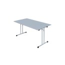 Klapptisch Besprechungstisch Schreibtisch 120x80cm grau X-350490