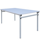 Klapptisch Besprechungstisch Konferenztisch klappbarer Tisch 160 x 80 cm grau X-350680