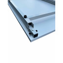 Klapptisch Besprechungstisch Konferenztisch klappbarer Tisch 160 x 80 cm grau X-350680