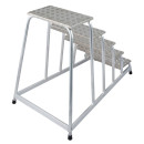 STABILO&reg; Montagetritt, Alu, 5 Stufen