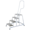 STABILO&reg; Mobiler Montagetritt, Alu, 4 Stufen