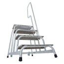 STABILO&reg; Mobiler Montagetritt, Alu, 4 Stufen