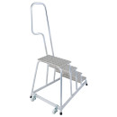 STABILO&reg; Mobiler Montagetritt, Alu, 4 Stufen