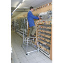 STABILO&reg; Mobiler Montagetritt, Alu, 4 Stufen