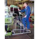 STABILO&reg; Mobiler Montagetritt, Alu, 4 Stufen