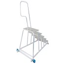 STABILO&reg; Mobiler Montagetritt, Alu, 5 Stufen