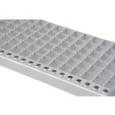 STABILO&reg; Montagetritt mit 2 Gitterroststufen, Alu, 410 x 650 x 680 mm