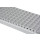 STABILO® Montagetritt mit 2 Gitterroststufen, Alu, 410 x 650 x 680 mm