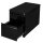 Büro Rollcontainer Bürocontainer mit Hängeregistratur für DIN A4 Hängemappen 61x46x59cm Schwarz 505304