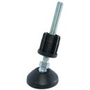 STABILO® Höhenverstellbare Fußplatte mit Gummiauflage, VE = 4 Stk.