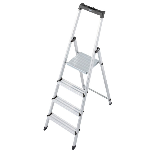 Stufenstehleiter Solidy®, Stahl, 4 Stufen