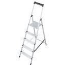 Stufenstehleiter Solidy®, Stahl, 5 Stufen