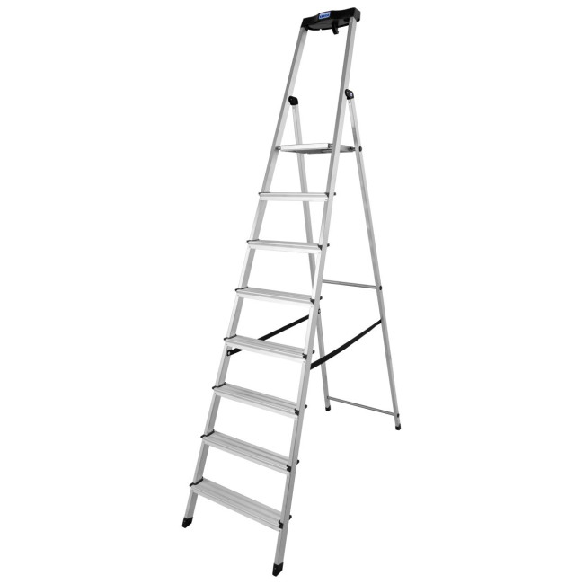 Stufenstehleiter Safety®, 8 Sicherheitsstufen