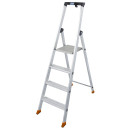 Stufenstehleiter Solido&reg;, Alu, 4 Stufen