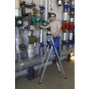 Stufenstehleiter Solido&reg;, Alu, 5 Stufen