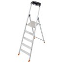 Stufenstehleiter Solido&reg;, Alu, 5 Stufen