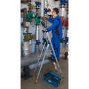 Stufenstehleiter Solido&reg;, Alu, 5 Stufen