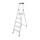 Stufenstehleiter Solido®, Alu, 5 Stufen