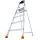 Stufenstehleiter Solido®, Alu, 5 Stufen
