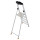 Stufenstehleiter Solido®, Alu, 5 Stufen