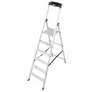 Stufenstehleiter Solido&reg;, Alu, 6 Stufen