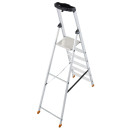 Stufenstehleiter Solido&reg;, Alu, 6 Stufen