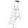 Stufenstehleiter Solido®, Alu, 6 Stufen