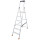 Stufenstehleiter Solido®, Alu, 6 Stufen