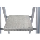 Stufenstehleiter Solido&reg;, Alu, 7 Stufen