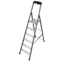 Stufenstehleiter SePro® S, eloxiert, 6 Stufen