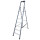 Stufenstehleiter SePro® S, eloxiert, 7 Stufen