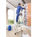 STABILO&reg; Stufenstehleiter, Alu, 6 Stufen
