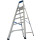 STABILO® Stufenstehleiter, Alu, 6 Stufen