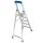 STABILO® fahrbare Stufenstehleiter, Alu, 5 Stufen