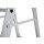 STABILO® fahrbare Stufenstehleiter mit großer Standplattform, 12 Stufen