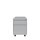 Büro Rollcontainer Bürocontainer mit Hängeregistratur für DIN A4 Hängemappen 61x46x79cm grau 505310