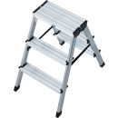 Stufendoppelleiter Dopplo&reg;, Alu, 2x 3 Stufen