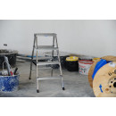 Stufendoppelleiter Dopplo&reg;, Alu, 2x 4 Stufen
