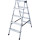 Stufendoppelleiter Dopplo®, Alu, 2x 5 Stufen