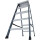 Stufendoppelleiter Sepro® D, eloxiert, 2x 5 Stufen