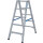 STABILO® Stufendoppelleiter, Alu, 2x 5 Stufen