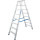 STABILO® Stufendoppelleiter, Alu, 2x 8 Stufen