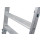 STABILO® Stufendoppelleiter, Alu, 2x 8 Stufen